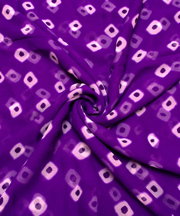 Bandhani Georgette Fabric